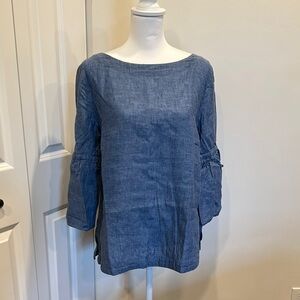 Charter Club Denim Blue Blouse